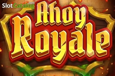 Arte oficial de la tragamonedas Ahoy Royale de Iron Dog Studio, con piratas, cofres del tesoro y monedas doradas