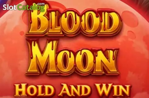 Arte oficial de la tragamonedas Blood Moon Hold & Win de Prospect Gaming, con hombres lobo, brujas y un bosque bajo luna llena