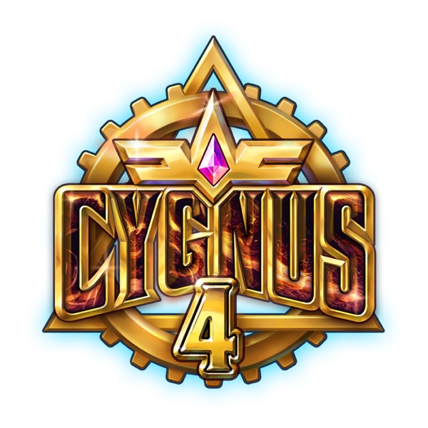 Arte oficial de Cygnus 4, de ELK Studios, con el símbolo de la sociedad secreta Cygnus sobre un escenario de Londres del siglo XVIII