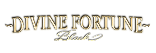 Arte oficial de la tragamonedas Divine Fortune Black de NetEnt, con dioses griegos en un estilo más oscuro