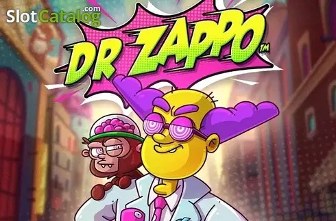 El Dr Zappo de Hacksaw Gaming con su ojo eléctrico disparando rayos sobre la cuadrícula de 5x4
