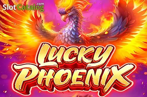 Arte oficial de la tragamonedas Fenix Sortuda (Lucky Phoenix) de Pragmatic Play, con un fénix dorado envuelto en llamas