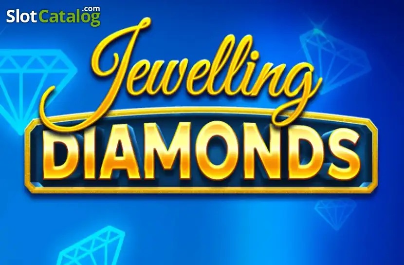 Diamantes y frutas clásicas sobre una cuadrícula elegante en los rodillos de Jewelling Diamonds