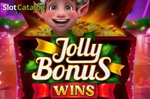 Santa Claus y regalos envueltos en los rodillos navideños de Jolly Bonus Wins