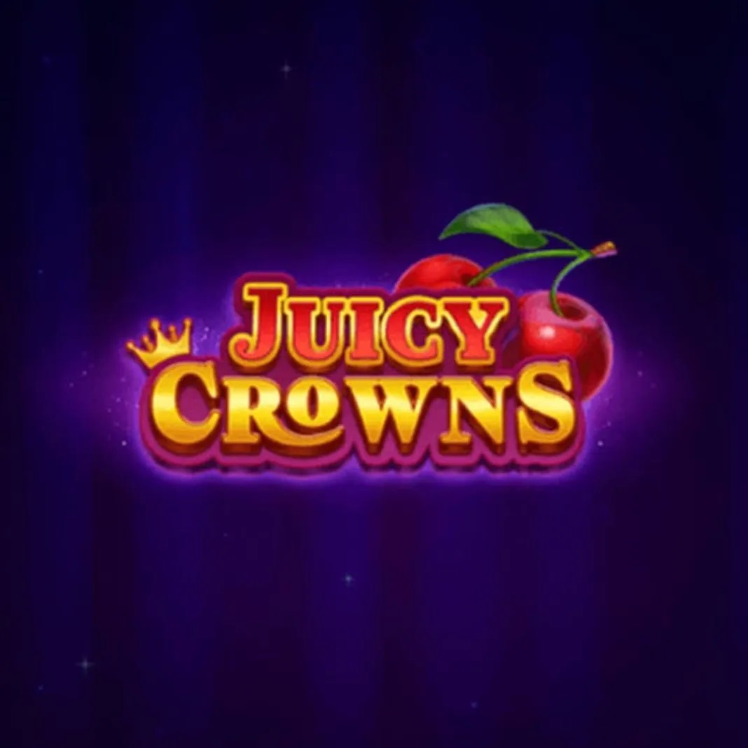 Captura de la tragamonedas Juicy Crowns de Gamzix con frutas clásicas y una corona wild dorada sobre los carretes