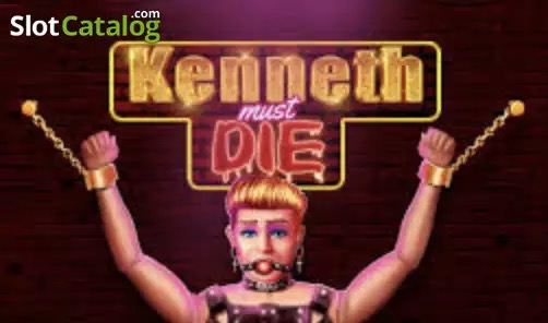 Escena suburbana con estética neón del slot Kenneth Must Die de Nolimit City