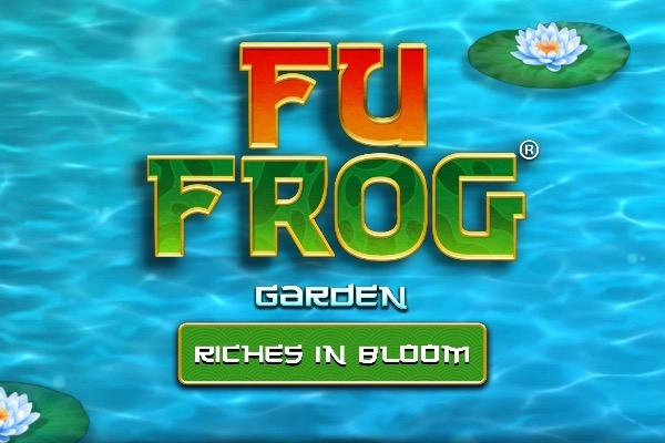 Arte oficial de la familia King Fu Frog de Zitro, con las ranas verde, amarilla y naranja sobre fondo de estanque