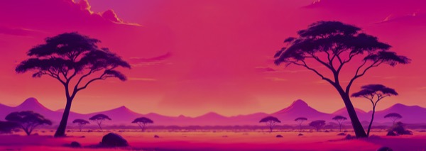 Arte oficial de Majestic King - Hold & Hit mostrando al león y al águila sobre la sabana africana