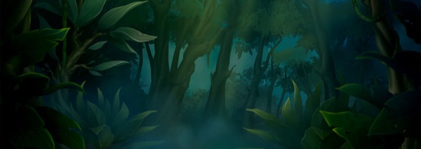 Arte oficial de la tragamonedas Majestic Silverback de Spinomenal, con gorila en la selva