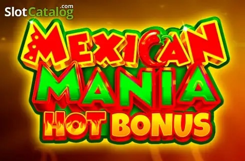 Arte oficial de la tragamonedas Mexican Mania: Hot Bonus de Fugaso, con chiles picantes y monedas doradas
