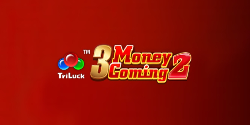 Captura de la tragamonedas Money Coming 2 de TaDa Gaming, con tres rodillos principales y una rueda especial de multiplicadores