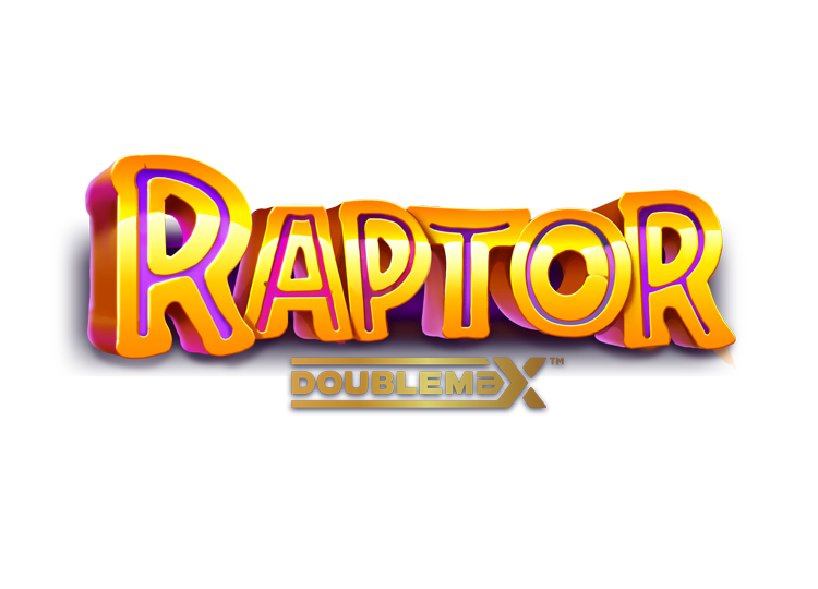 Pantalla de la tragamonedas Raptor Doublemax de Yggdrasil mostrando raptores en una selva prehistórica exuberante con el multiplicador DoubleMax en primer plano