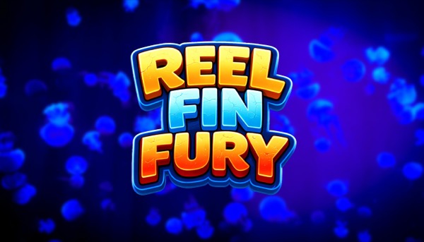 Arte oficial de la tragamonedas Reel Fin Fury de BetGames.tv, con tema de pesca (juego en prelanzamiento)
