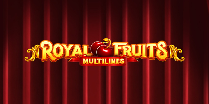 Símbolos de frutas y sietes reales en la tragamonedas Royal Fruits MultiLines