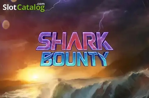 Pantalla de la tragamonedas Shark Bounty de PG Soft, con tiburones y un escenario de caza de recompensas en altamar