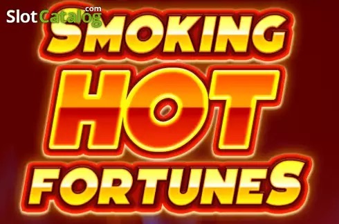 Pantalla de la tragamonedas Smoking Hot Fortunes de Iron Dog Studio, con símbolos clásicos de frutas, campanas y un símbolo de fuego
