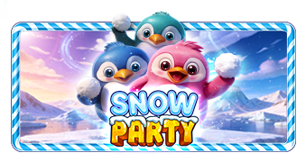 Delfines, pingüinos y peces en un paisaje helado de la tragamonedas Snow Party