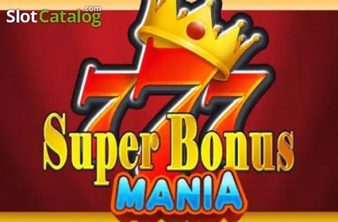 Pantalla de la tragamonedas Super Bonus Mania de KA Gaming, con corona dorada, sietes rojos y signos de dólar sobre fondo clásico verde y dorado