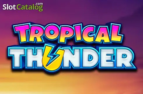 Frutas tropicales y monedas doradas bajo un cielo de tormenta en Tropical Thunder
