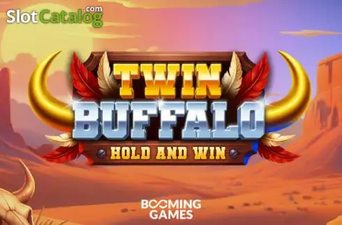 Búfalos, águilas y lobos en el escenario del Viejo Oeste de la tragamonedas Twin Buffalo Hold and Win
