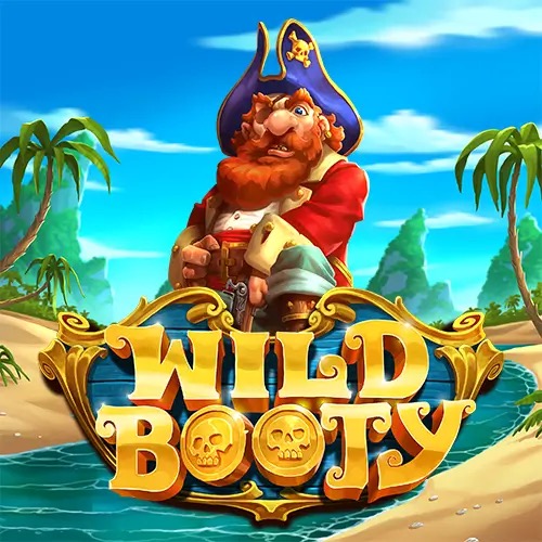 Pantalla de la tragamonedas Wild Booty de Game2Slot, con temática pirata, cofres de tesoro y símbolos de aventura en altamar