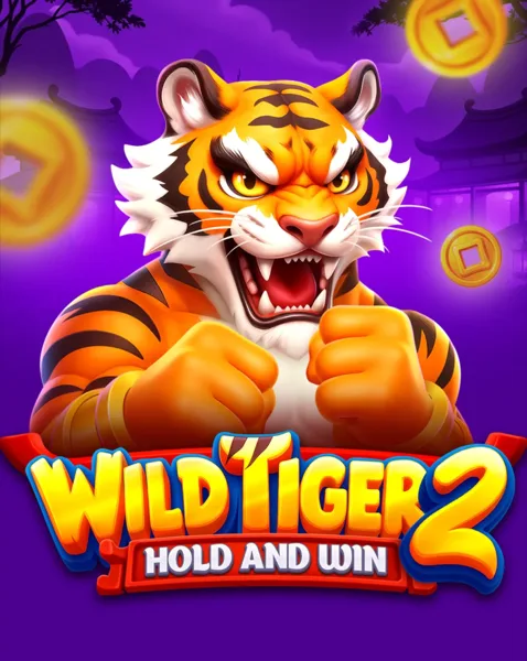 Pantalla de la tragamonedas Wild Tiger 2 de BGaming mostrando al tigre maestro en un escenario de artes marciales al estilo oriental