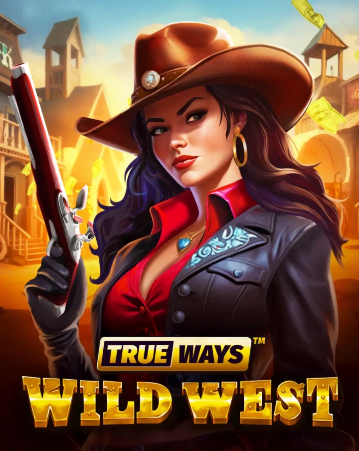 Tragamonedas Wild West TRUEWAYS de BGaming con ambientación del Viejo Oeste